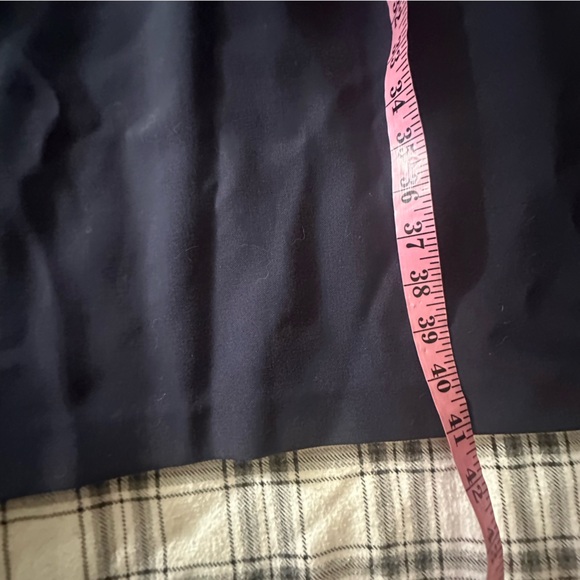 Likely NavyBlue Spaghetti Strap Rayon Poly Blend Side Slits Women’s Dress Size 6 - Picture 14 of 15